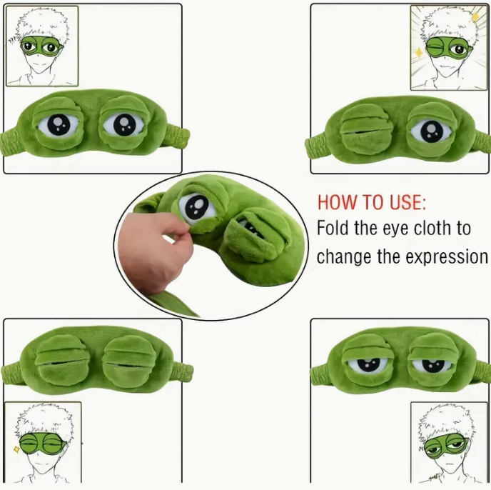 NEW Frog Eye Sleep Mask